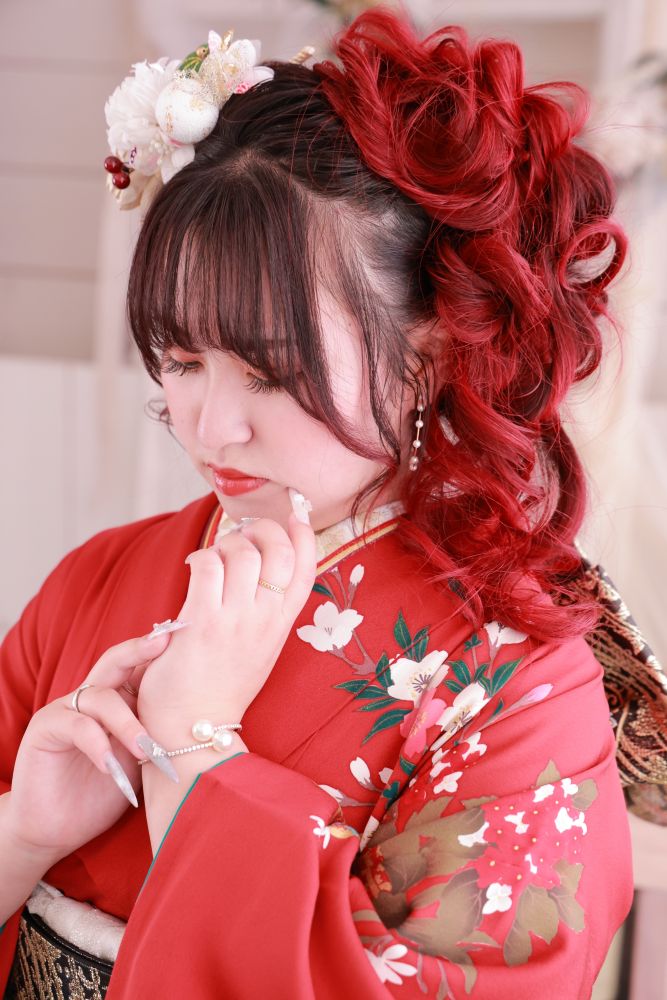 振袖盛り髪