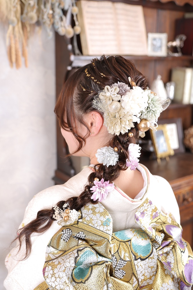 振袖ヘアセット