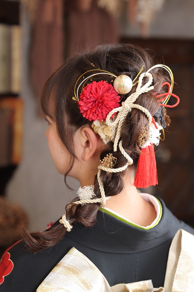 振袖ヘア