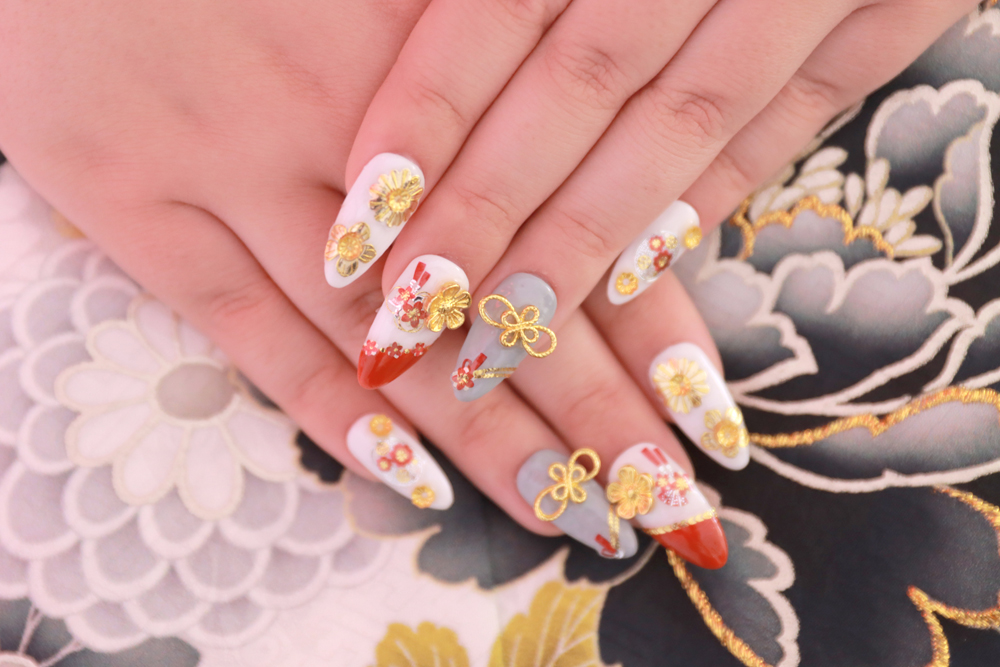振袖ネイル